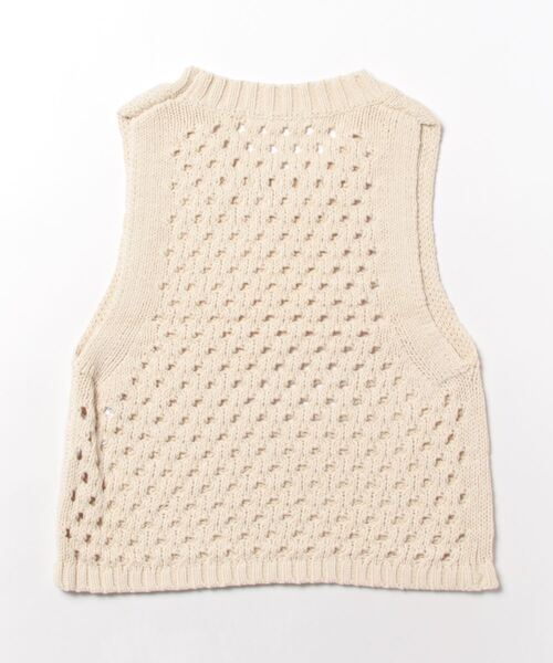 MOUSSY（マウジー）の「CROCHET タンクトップ（タンクトップ・レディース・アイボリー/グリーン/ブラウン・FREE）」の19枚目の写真