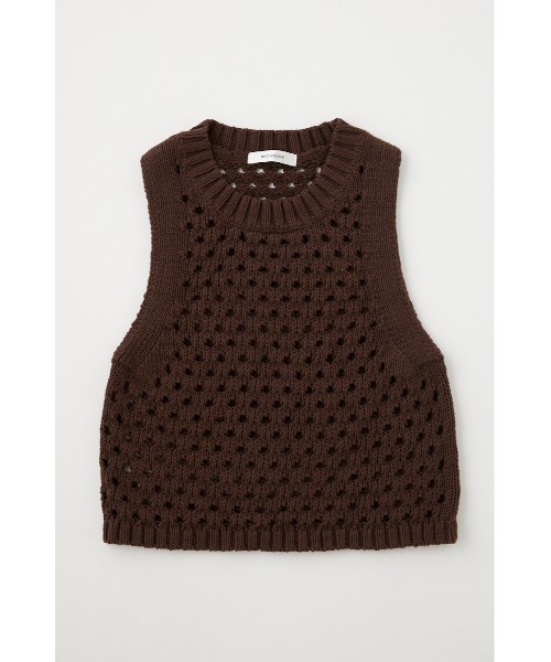 MOUSSY（マウジー）の「CROCHET タンクトップ（タンクトップ・レディース・アイボリー/グリーン/ブラウン・FREE）」の20枚目の写真