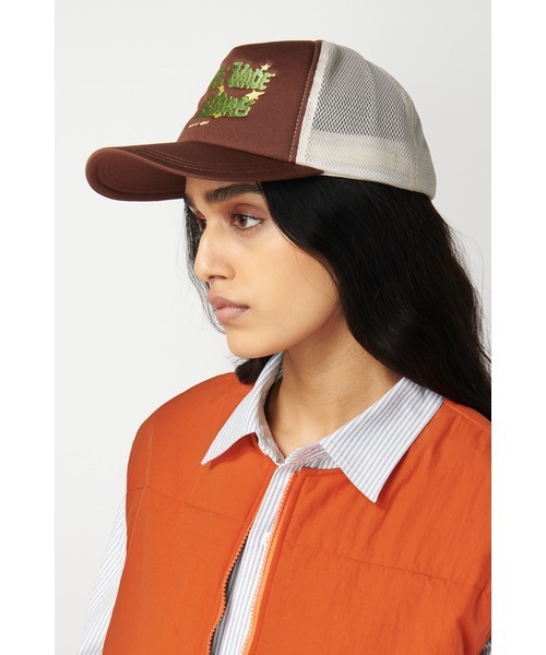 Not So Ape(ノットソーエイプ)の「Trucker Cap(キャップ・メンズ・ピンク/ブラウン/ブルー・FREE)」の2枚目の写真