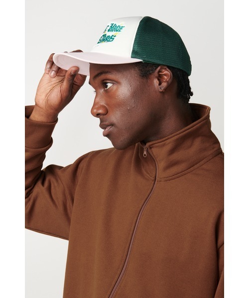 Not So Ape(ノットソーエイプ)の「Trucker Cap(キャップ・メンズ・ピンク/ブラウン/ブルー・FREE)」の1枚目の写真