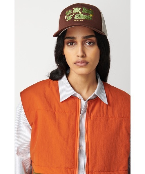 Not So Ape(ノットソーエイプ)の「Trucker Cap(キャップ・メンズ・ピンク/ブラウン/ブルー・FREE)」の11枚目の写真