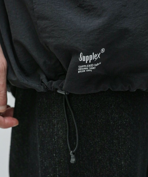 NANO universe（ナノユニバース）の「LB.03/Supplex(R)Nylon レギュラーカラーシャツ（シャツ/ブラウス・メンズ・ネイビー/ブラック/ベージュ・L/M/S）」の13枚目の写真
