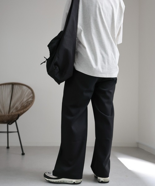 ap retro（アプレトロ）の「ウエストゴムリラックスパンツ / イージーパンツ（その他パンツ・レディース・チャコールグレー/アイボリー/グレー/ブラック・FREE）」の21枚目の写真