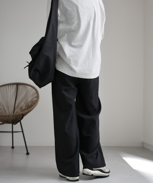 ap retro（アプレトロ）の「ウエストゴムリラックスパンツ / イージーパンツ（その他パンツ・レディース・チャコールグレー/アイボリー/グレー/ブラック・FREE）」の22枚目の写真