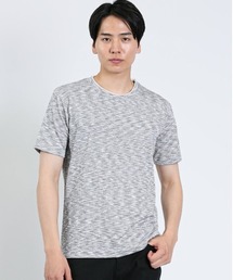 m.f.editorial | エムエフエディトリアルメンズ/m.f.editorial:MEN ふくれケーブル クルーネック半袖Tシャツ(Tシャツ/カットソー)