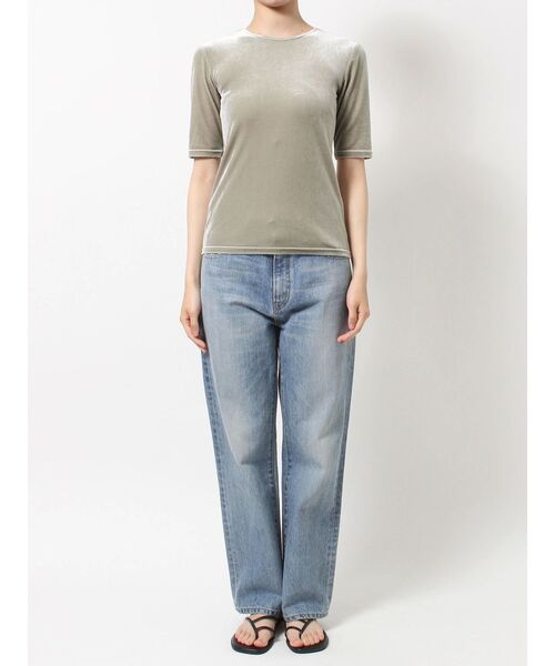 Ungrid（アングリッド）の「ベロアフィットTee（Tシャツ/カットソー・レディース・オレンジ/グリーン/ヘザーグレー・FREE）」の21枚目の写真