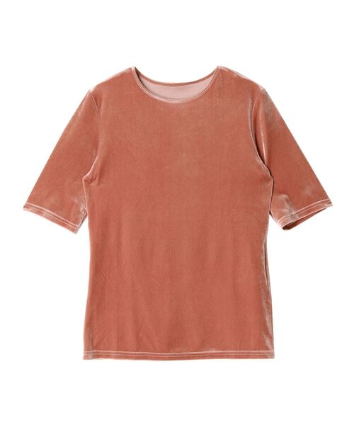 Ungrid（アングリッド）の「ベロアフィットTee（Tシャツ/カットソー・レディース・オレンジ/グリーン/ヘザーグレー・FREE）」の17枚目の写真
