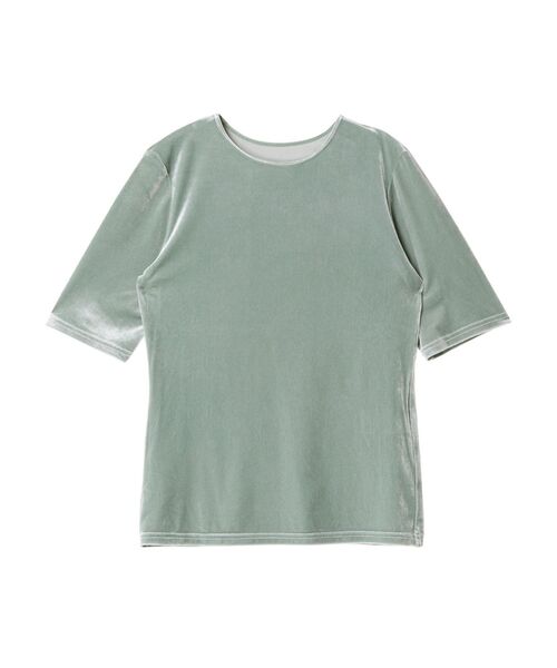 Ungrid（アングリッド）の「ベロアフィットTee（Tシャツ/カットソー・レディース・オレンジ/グリーン/ヘザーグレー・FREE）」の16枚目の写真