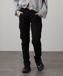 Long rib cargo pants / ロングリブカーゴパンツ（カーゴパンツ