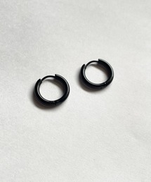 PARKS TOKYO SELECT | 金属アレルギー対応 サージカルステンレス/316L ワンタッチラウンドフープピアス(ピアス（両耳用）)