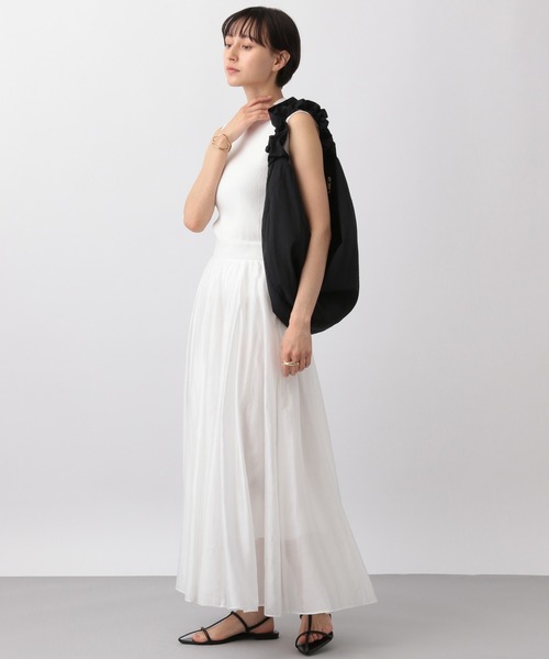 A part by（アパートバイ）の「≪追加2≫フリル2WAYドロストバッグ（ショルダーバッグ・レディース・ベージュ/ブラック/グレー/オフホワイト・FREE）」の7枚目の写真