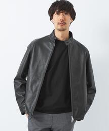 green label relaxing | レザー ジャケット ブルゾン(ブルゾン)