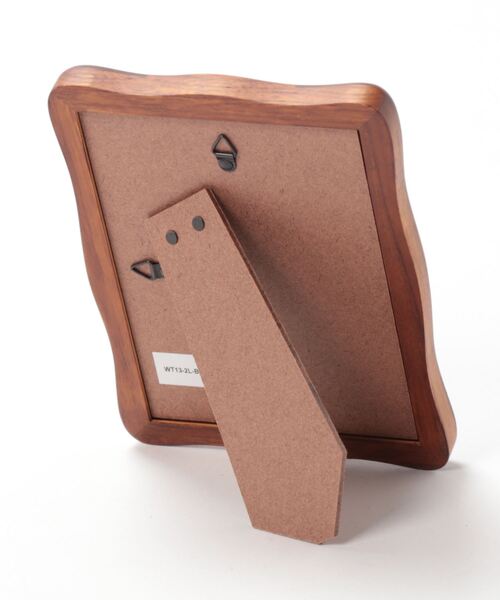 LADONNA(ラドンナ)の「リビングウッドフレーム WT13-2L(フォトフレーム・レディース・ブラウン・FREE)」の2枚目の写真