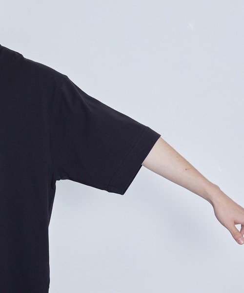JUNRED(ジュンレッド)の「ハーフジップポロルーズPO(Tシャツ/カットソー・メンズ・ブラック/ミント/ライトグレー・L/M/S)」の19枚目の写真