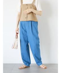 ehka sopo | デニムテーパードパンツ(デニムパンツ)