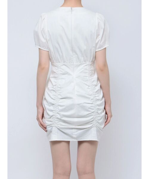 EVRIS（エヴリス）の「【WEB限定】ドロストミニワンピース（ワンピース・レディース・ブラック/ホワイト・FREE）」の22枚目の写真