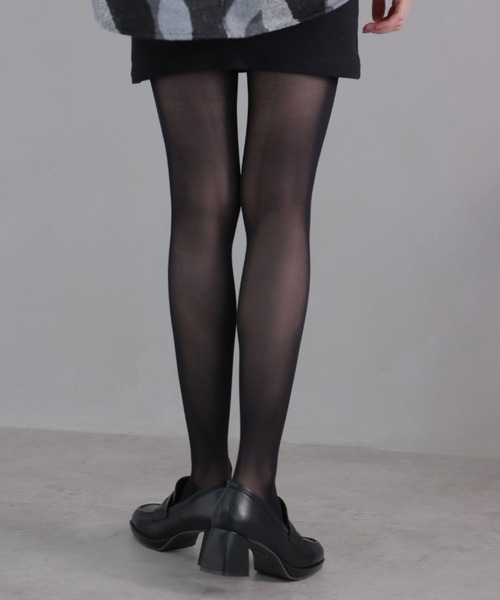 VIVIAN（ヴィヴィアン）の「スクエアトゥプラットフォームローファーパンプス　ZOZOTOWN+オフィシャルサイト限定商品（パンプス・レディース・ブラック・S/M/L/LL）」の5枚目の写真