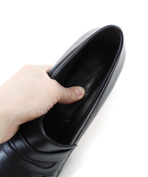 VIVIAN（ヴィヴィアン）の「スクエアトゥプラットフォームローファーパンプス　ZOZOTOWN+オフィシャルサイト限定商品（パンプス・レディース・ブラック・S/M/L/LL）」の20枚目の写真