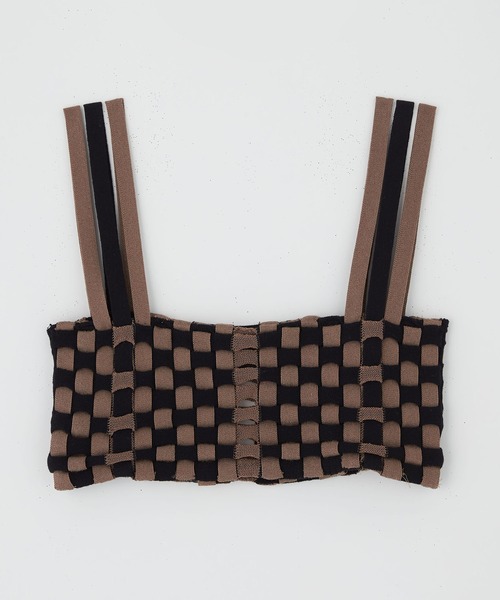 TAN（タン）の「【TAN/タン】プレーンウィーブコルセット（ニット/セーター・レディース・ブラック・FREE）」の13枚目の写真