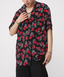 ルーズシルエット花柄オープンカラーシャツWO23S4TP05【WB ORIGINALS】