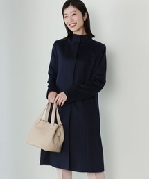 [Filomo]カシミヤ ブレンドウールロングコートスタンドカラー