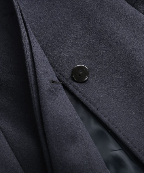 Filomo（フィローモ）の「[Filomo]カシミヤ ブレンドウールロングコートスタンドカラー（その他アウター・レディース・ネイビー/チャコールグレー/ブラック・M/L）」の6枚目の写真