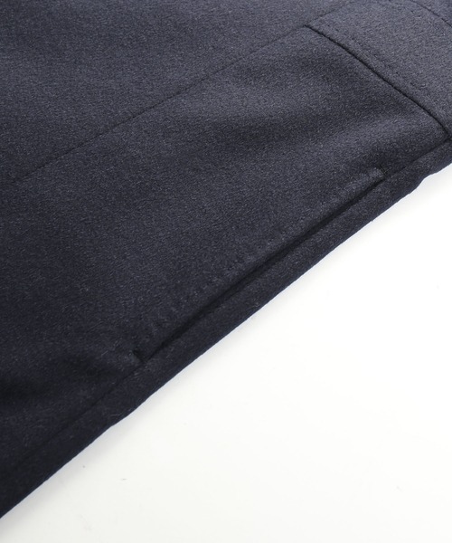 Filomo（フィローモ）の「[Filomo]カシミヤ ブレンドウールロングコートスタンドカラー（その他アウター・レディース・ネイビー/チャコールグレー/ブラック・M/L）」の5枚目の写真