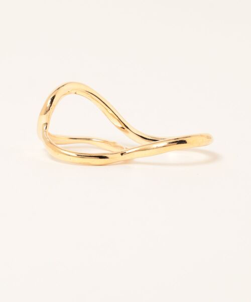 natural couture(ナチュラルクチュール)の「ダブルフィンガーリング(リング・レディース・シルバー/ゴールド・FREE)」の9枚目の写真