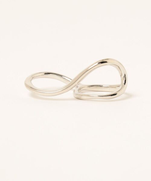 natural couture(ナチュラルクチュール)の「ダブルフィンガーリング(リング・レディース・シルバー/ゴールド・FREE)」の10枚目の写真