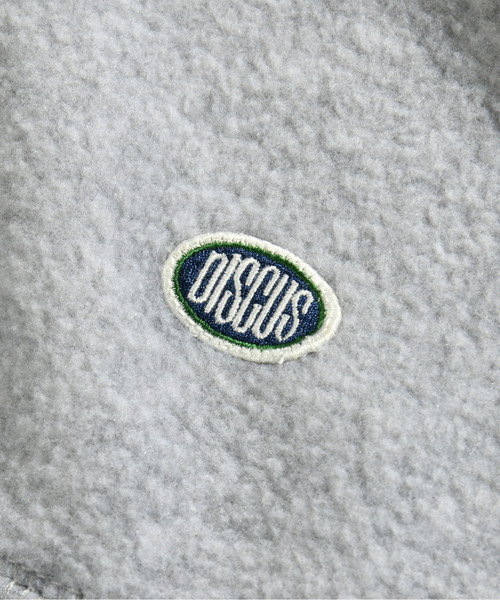 DISCUS(ディスカス)の「【neos -addictive design-】DISCUS ディスカス ルーズシルエット 配色 ワンポイントロゴ フリース ベスト(ベスト・メンズ・グリーン/ブラック/グレー・MEDIUM/X-LARGE/LARGE)」の21枚目の写真