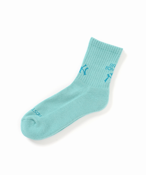 SLOBE IENA(スローブイエナ)の「SLOBE citron. MLB LOGO SOCKS-NYY(ソックス/靴下・レディース・ホワイト/サックスブルー・FREE)」の11枚目の写真
