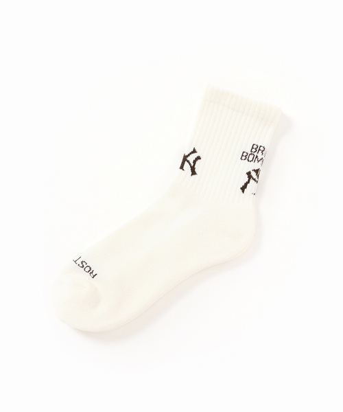 SLOBE IENA(スローブイエナ)の「SLOBE citron. MLB LOGO SOCKS-NYY(ソックス/靴下・レディース・ホワイト/サックスブルー・FREE)」の20枚目の写真