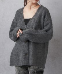 Lull（ルル）の「【Lull / ルル】モヘアタッチニットカーディガン（カーディガン/ボレロ・メンズ）」