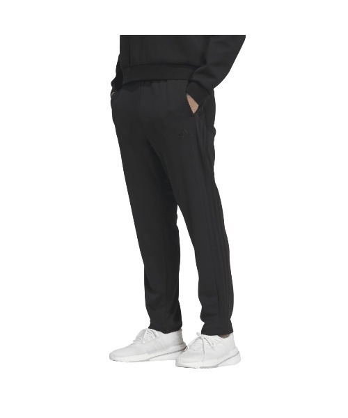 adidas(アディダス)の「アディダス adidas スリーストライプス ダブルニット トラックパンツ(その他パンツ・メンズ・グレー/ブラック×ホワイト/ネイビー/ブラック×ブラック・S/LL/M/L/3L)」の8枚目の写真