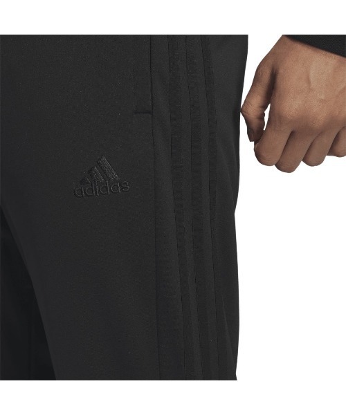 adidas(アディダス)の「アディダス adidas スリーストライプス ダブルニット トラックパンツ(その他パンツ・メンズ・グレー/ブラック×ホワイト/ネイビー/ブラック×ブラック・S/LL/M/L/3L)」の6枚目の写真