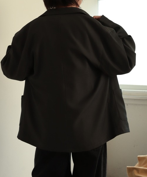 SENSE OF PLACE by URBAN RESEARCH（センスオブプレイスバイアーバンリサーチ）の「ダブルルーズジャケット（その他アウター・メンズ・グレー/ベージュ・LARGE/MEDIUM）」の11枚目の写真