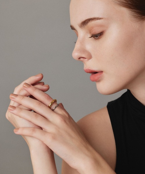 CENE（セネ）の「【CENE】セネ/フロートリング（リング・レディース・ゴールド系その他・#9/#11/#13）」の2枚目の写真