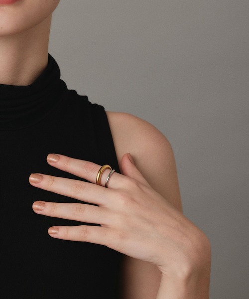 CENE（セネ）の「【CENE】セネ/フロートリング（リング・レディース・ゴールド系その他・#9/#11/#13）」の3枚目の写真