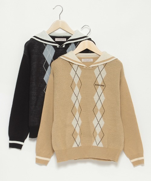 mezzo piano ニットジャケット L160 楽天市場】メゾピアノジュニア(mezzo piano junior)セーラーカラー