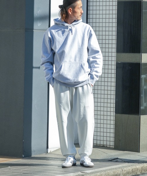 THRASHER(スラッシャー)の「【THRASHER/スラッシャー】ピグメント加工 ヘビーウェイト ワンポイントブランドロゴ同色刺繍 スウェットパンツ(スウェットパンツ・メンズ・ホワイト/ブラック・X-LARGE/LARGE/MEDIUM)」の13枚目の写真