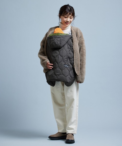 DADWAY（ダッドウェイ）の「WTキルティング防寒ケープ（その他ベビー用品・メンズ・オリーブ/ブラック/モスグリーン・ONE SIZE）」の14枚目の写真