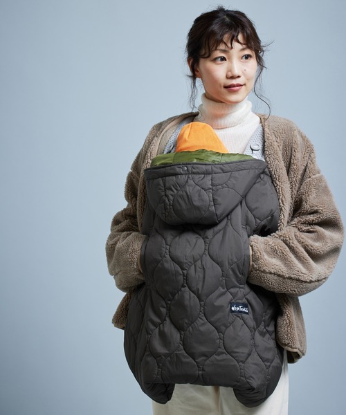 DADWAY（ダッドウェイ）の「WTキルティング防寒ケープ（その他ベビー用品・メンズ・オリーブ/ブラック/モスグリーン・ONE SIZE）」の17枚目の写真