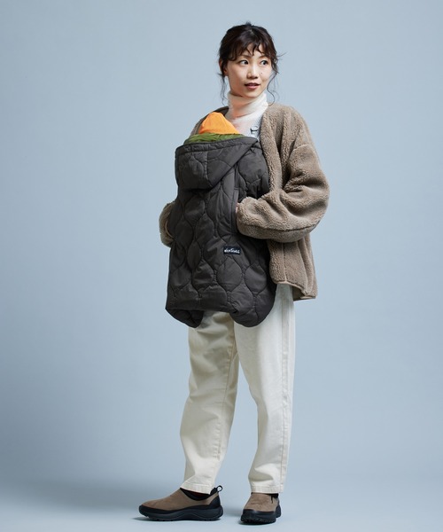 DADWAY（ダッドウェイ）の「WTキルティング防寒ケープ（その他ベビー用品・メンズ・オリーブ/ブラック/モスグリーン・ONE SIZE）」の13枚目の写真