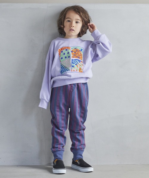 HOGAN RANCH WEAR(ホーガンランチウエア)の「ソウガラスウェットパンツ(80~130cm)(スウェットパンツ・キッズ・オフホワイト/ベージュ/グリーン/ネイビー・100/90/130/95/80/120/110)」の20枚目の写真