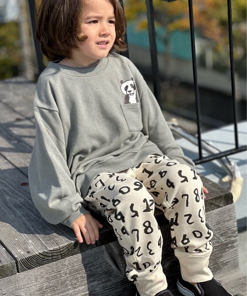 HOGAN RANCH WEAR(ホーガンランチウエア)の「ソウガラスウェットパンツ(80~130cm)(スウェットパンツ・キッズ・オフホワイト/ベージュ/グリーン/ネイビー・100/90/130/95/80/120/110)」の10枚目の写真