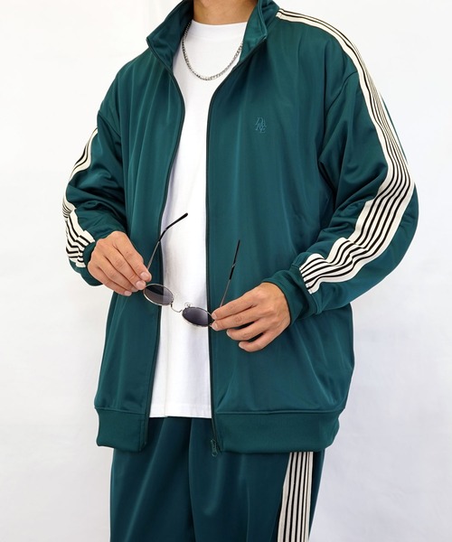 Burner（バーナー）の「【GROOVY STORE】サイドライントラックパンツ（その他パンツ・メンズ・チャコールグレー/ブラック/パープル/グリーン・L/LL/M）」の17枚目の写真