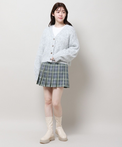 3.3 Field Trip (3.3フィールドトリップ)の「3.3 Field Trip/チェックミニスカート 2983554(スカート・レディース・ブルー/ネイビー・FREE)」の19枚目の写真