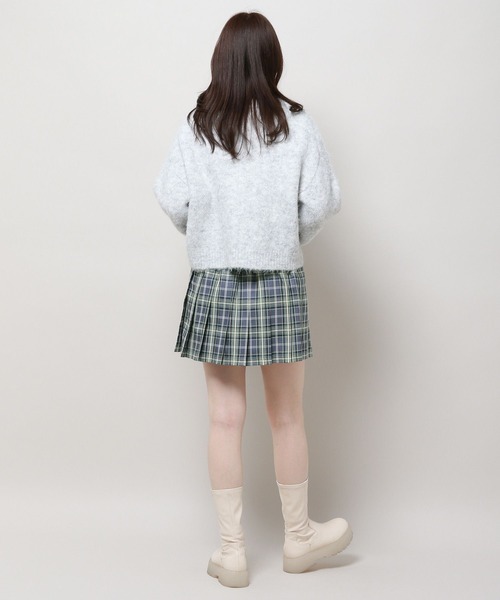 3.3 Field Trip (3.3フィールドトリップ)の「3.3 Field Trip/チェックミニスカート 2983554(スカート・レディース・ブルー/ネイビー・FREE)」の20枚目の写真