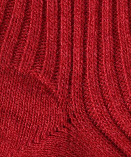 FALKE(ファルケ)の「<FALKE>コージー ブーツ ソックス(ソックス/靴下・レディース・オフホワイト/ダークグレー/レッド・FREE)」の4枚目の写真