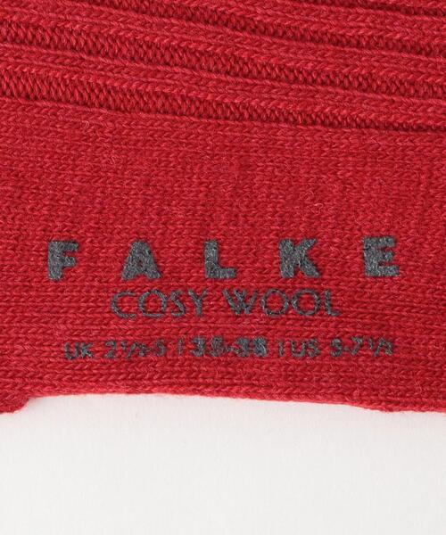 FALKE(ファルケ)の「<FALKE>コージー ブーツ ソックス(ソックス/靴下・レディース・オフホワイト/ダークグレー/レッド・FREE)」の5枚目の写真